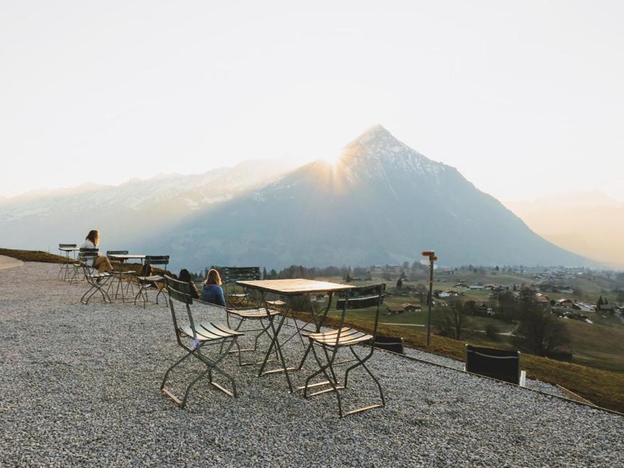 Auszeit-Hotel Z Aeschiried Aeschi Bei Spiez Exterior photo